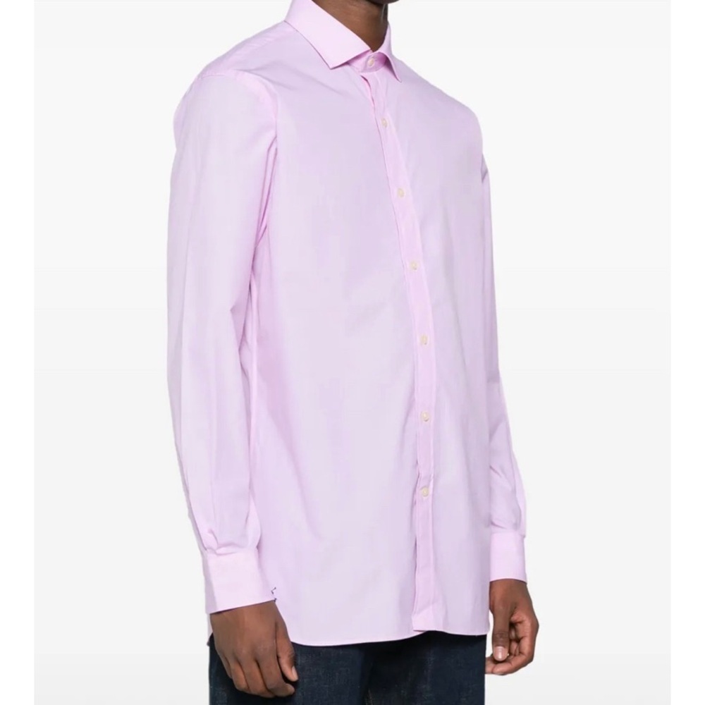 $168 POLO RALPH LAUREN  Pink Dress Shirt 17-35